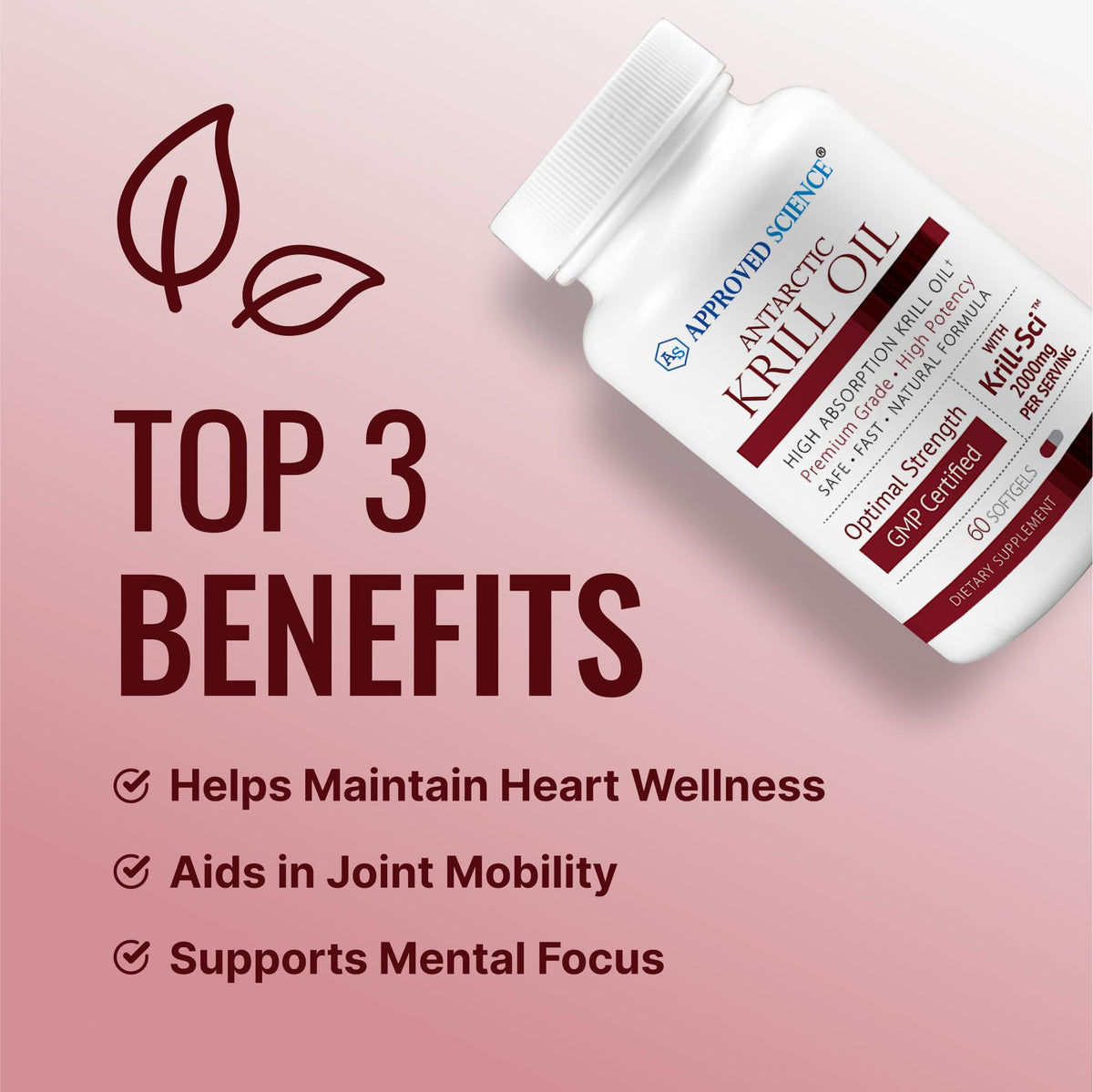 Approved Science® Krill Oil - Softgels