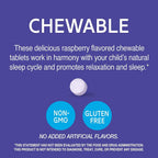 21st Century Zoo Friends Kids Melatonin Chewable, Raspberry - 60 Tablets - image 3
