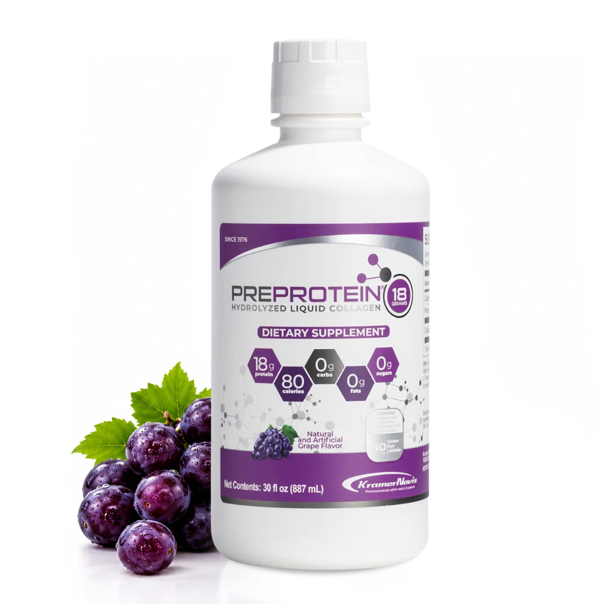 PreProtein 18 Liquid Hydrolyzed Collagen Peptides