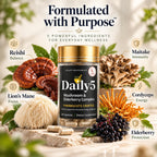L & L Supplement Daily 5 Multivitamin Mushroom Complex - 60 Capsules - image 6
