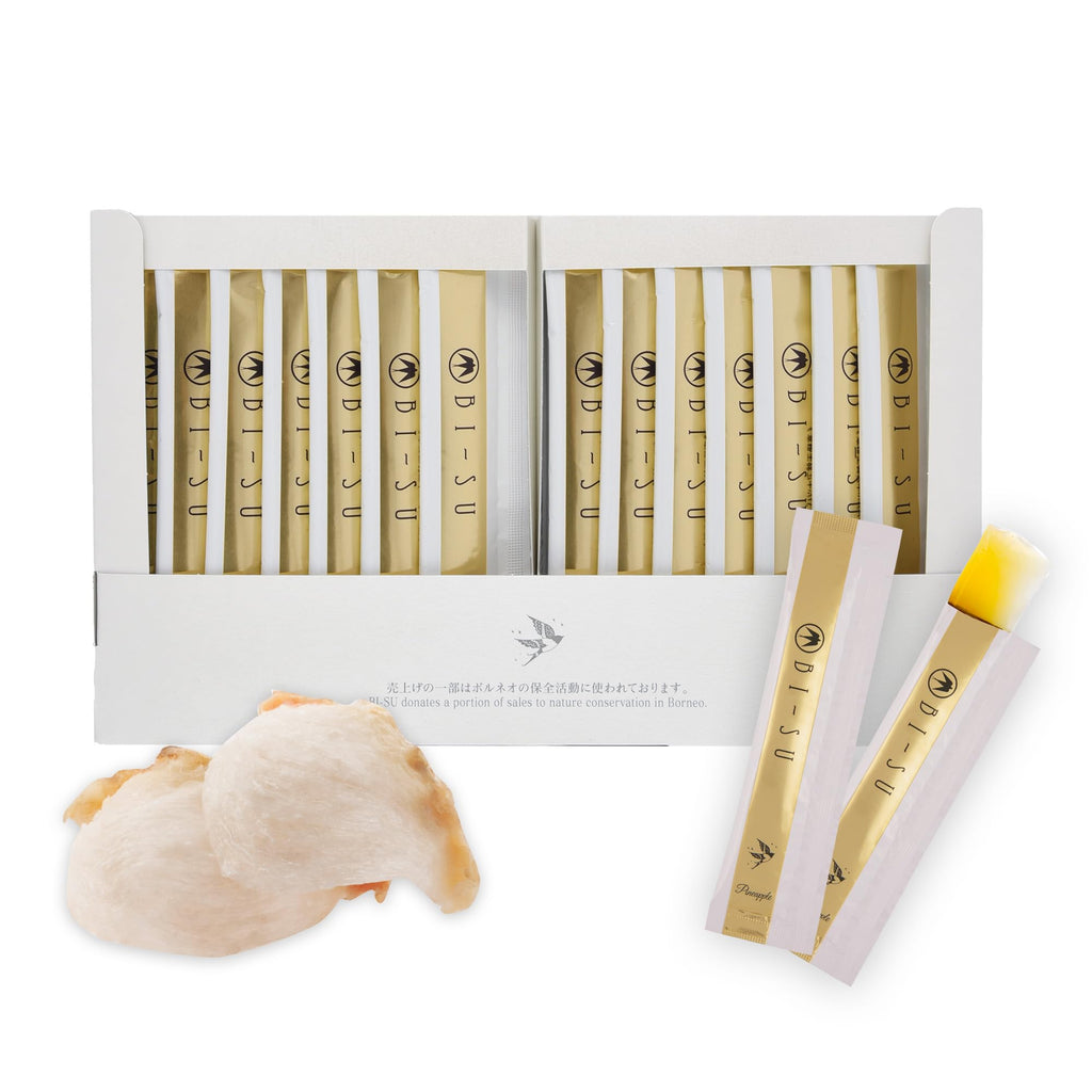 BI-SU Bird's Nest Essence Collagen Jelly Stick with Vitamin C