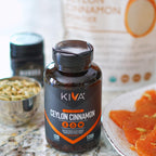 Kiva Premium Ceylon Cinnamon Powder - 120 Vegetarian Capsules - image 2