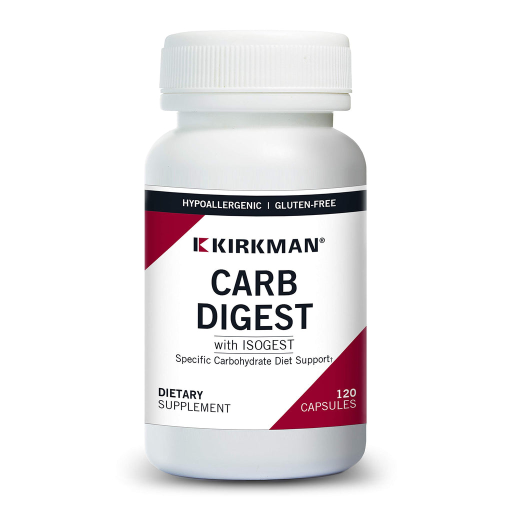 Kirkman Carb Digest with Isogest - 120 Capsules
