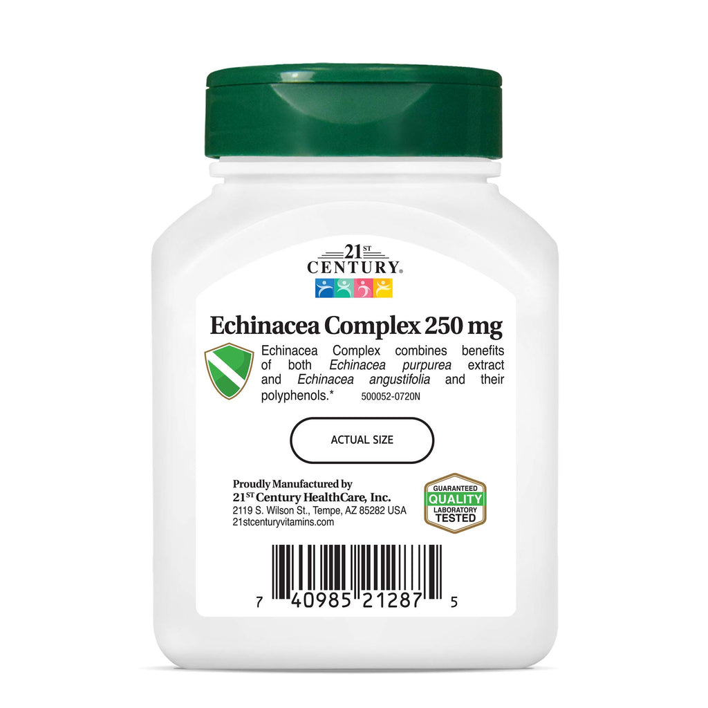21st Century Echinacea Vegetarian Capsules - 60 Count - image 4