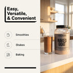 NAKED Goat Chocolate Protein Powder - 25 Servings - image 7