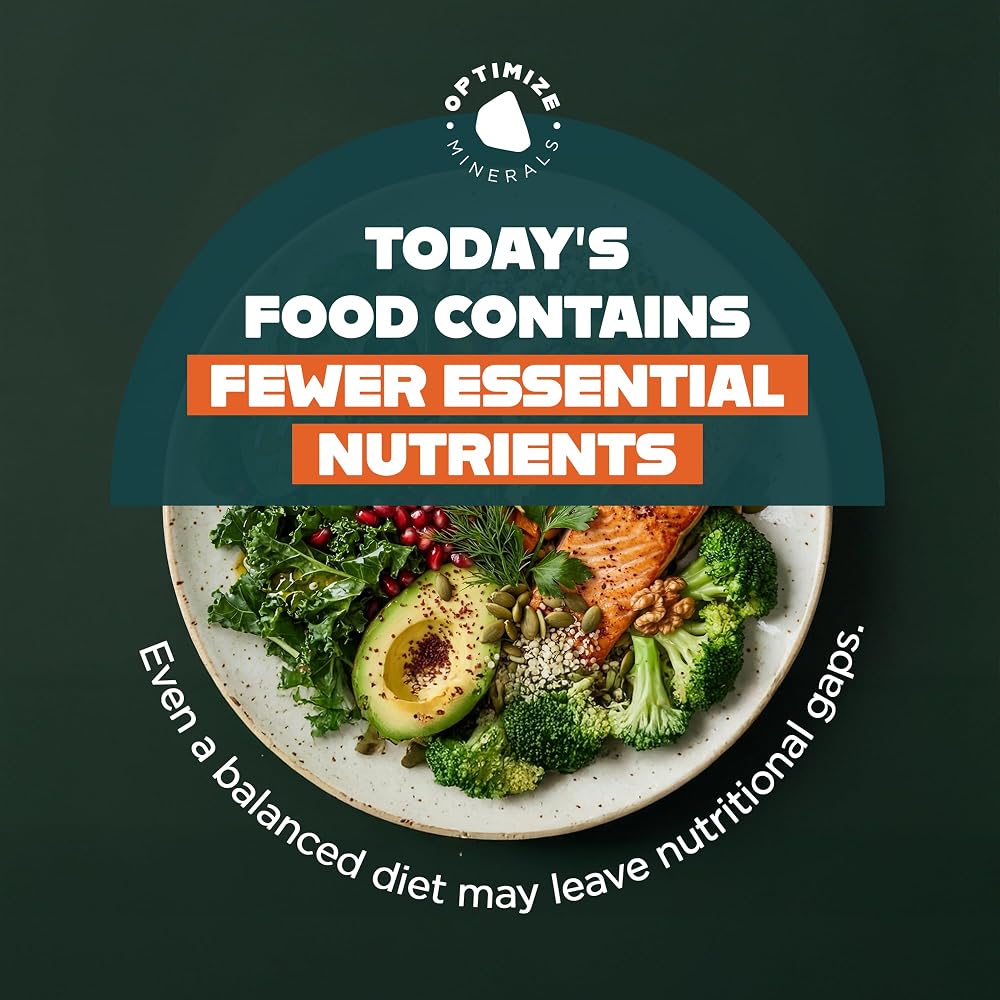 Optimize Minerals Trace Mineral Powder, Blood Orange - 30 Servings - image 2