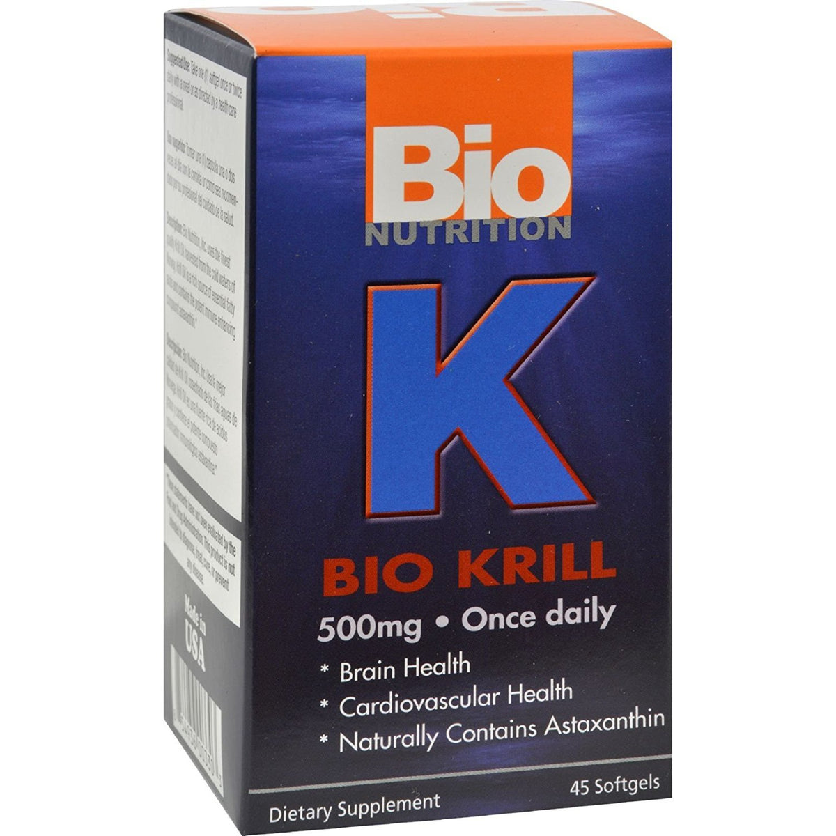 Bio Nutrition Bio Krill 500 mg Omega-3 - 135 Softgels