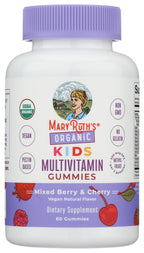 MARYRUTH'S USDA Organic Kids Multivitamin Gummies Ages 4+ - 60 Count - image 4