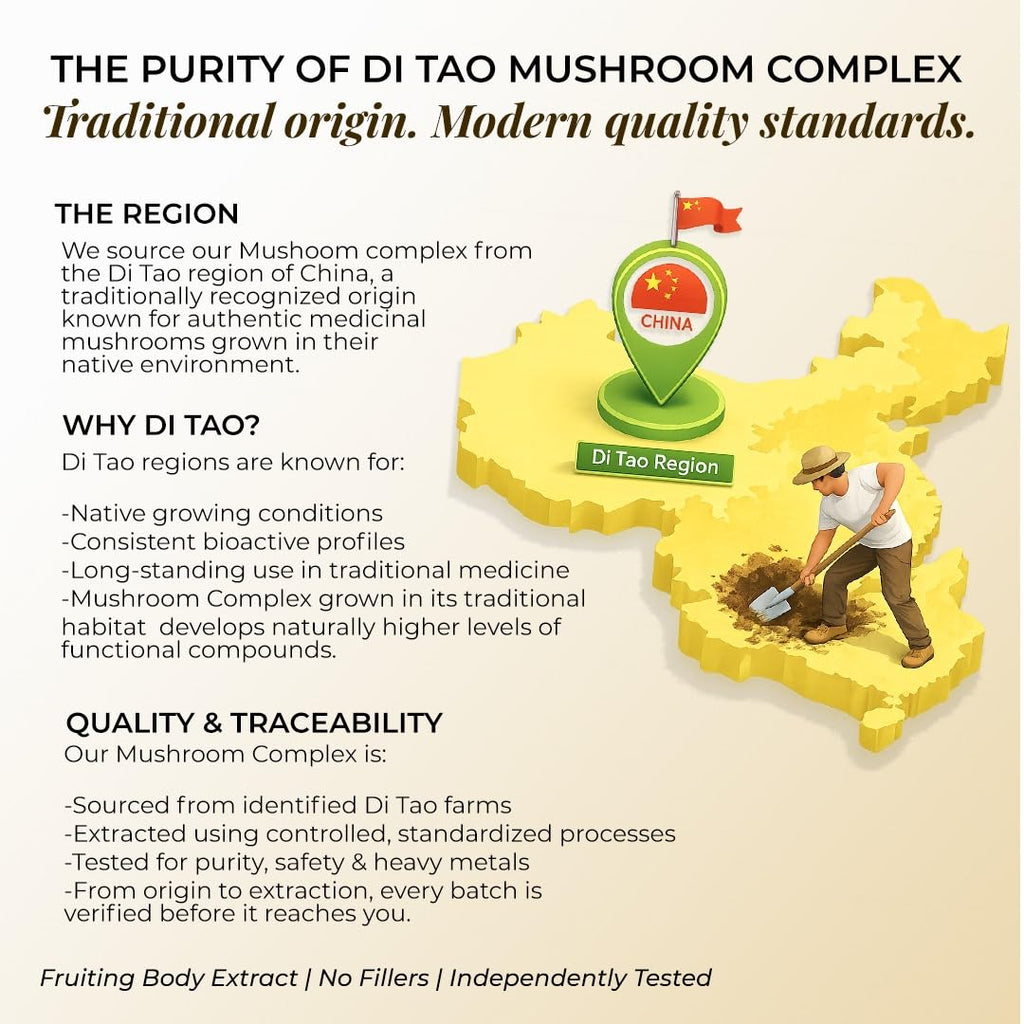 Rooted Active Naturals Mushroom Complex - 60 Vegetarian Capsules - image 8