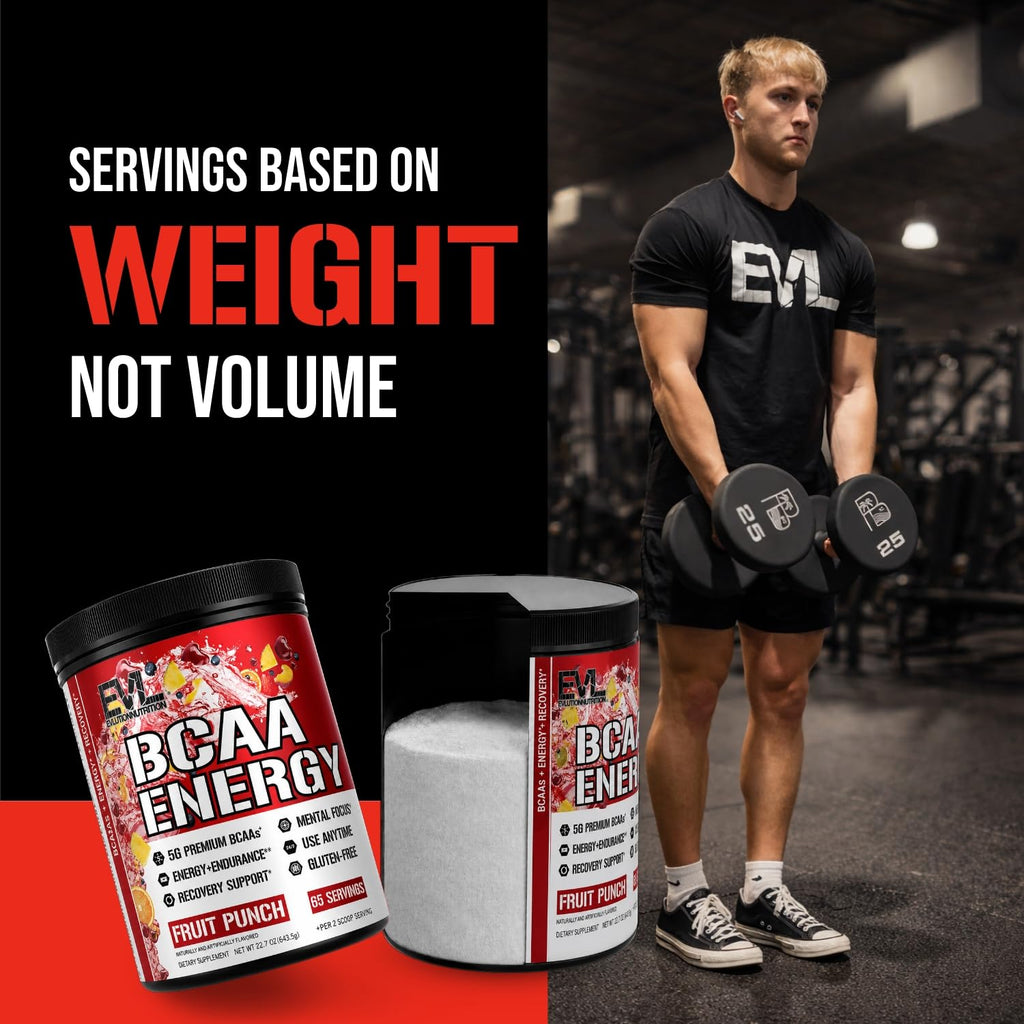 Evlution EVL BCAAs Amino Acids Powder - Rehydrating BCAA Powder Post