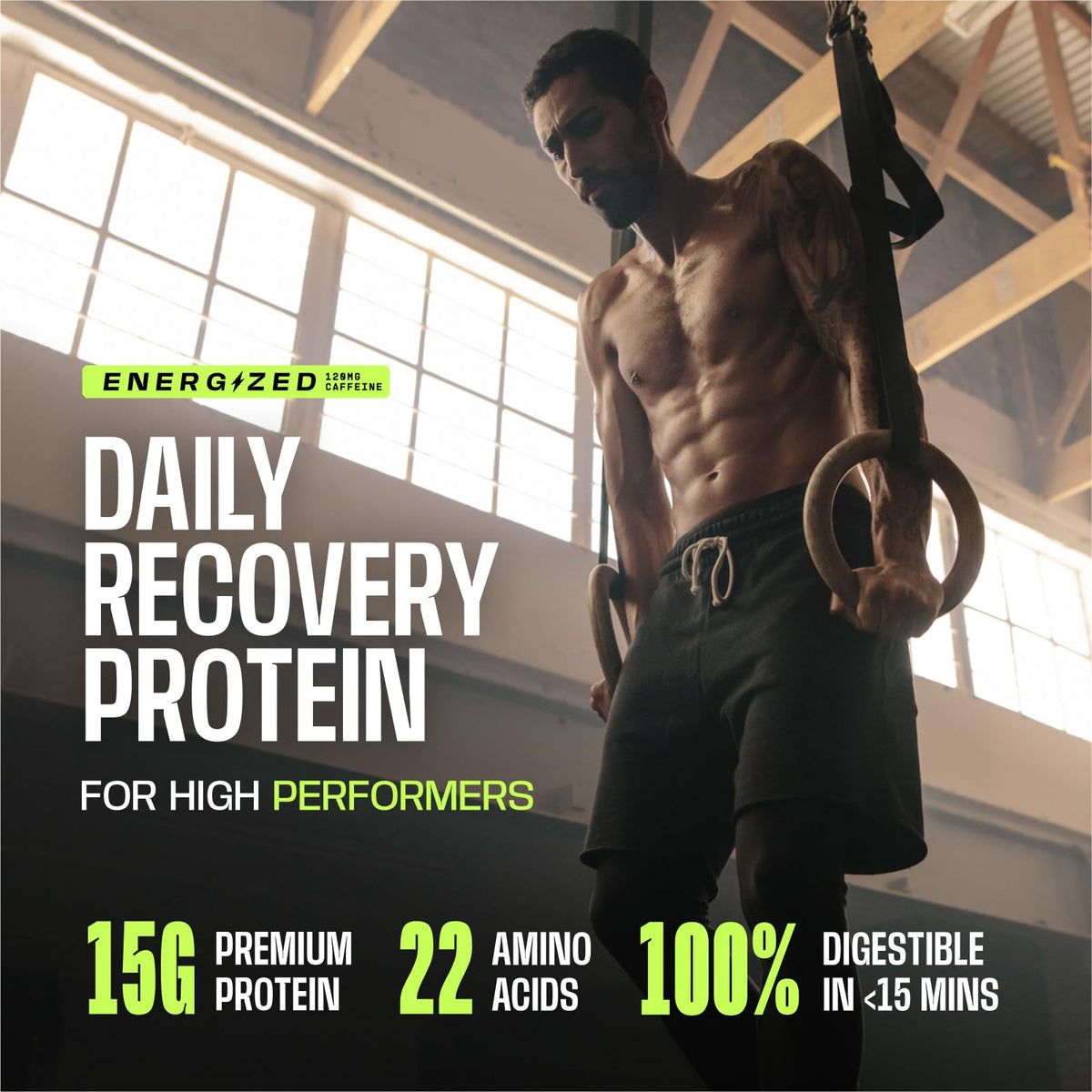 Frog Fuel Power Energized Protein Shot 120mg Caffeine - 24 Pack - image 3