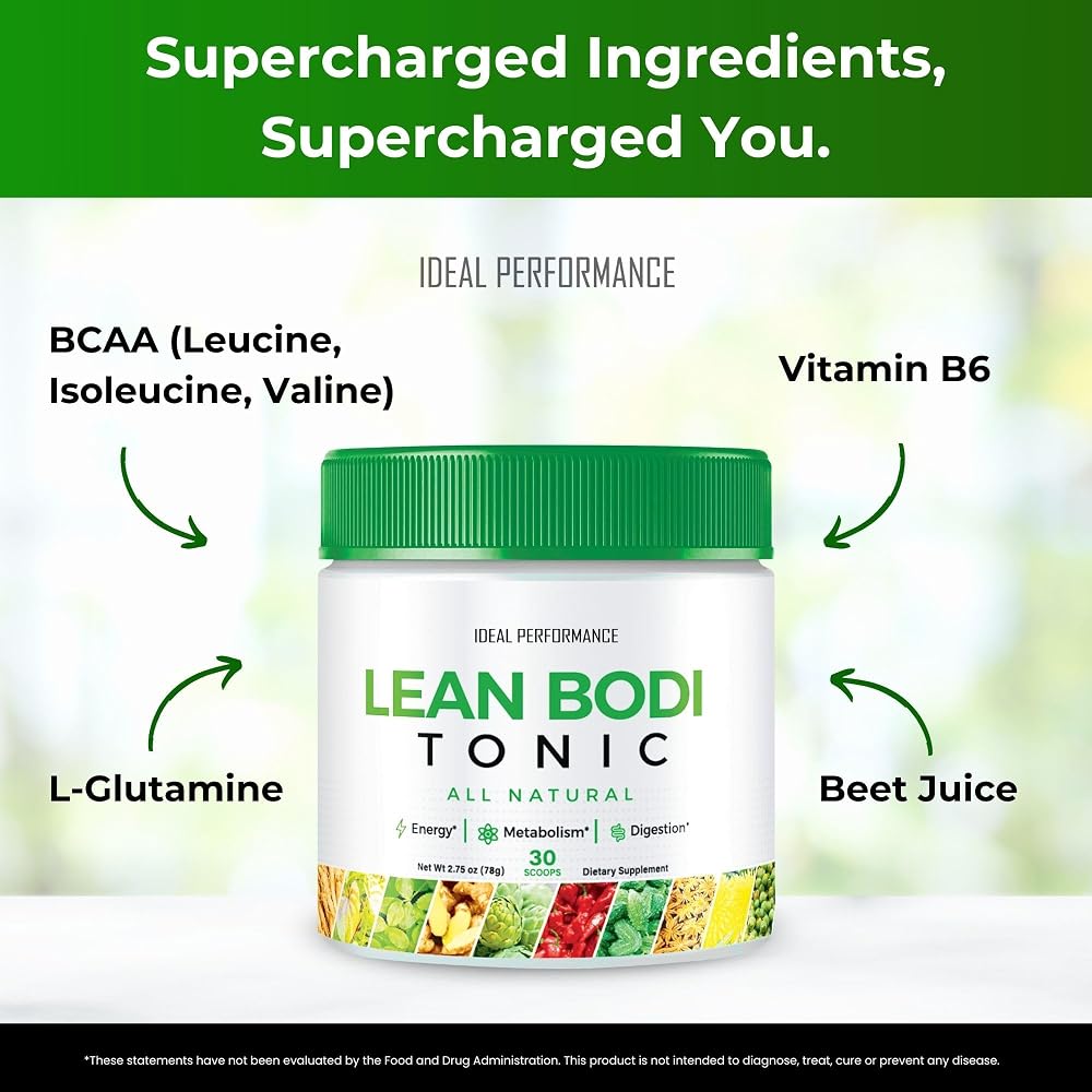 IDEAL PERFORMANCE Lean Bodi Tonic Powder - 5 Pack - image 6