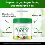 IDEAL PERFORMANCE Lean Bodi Tonic Powder - 3 Pack - image 6