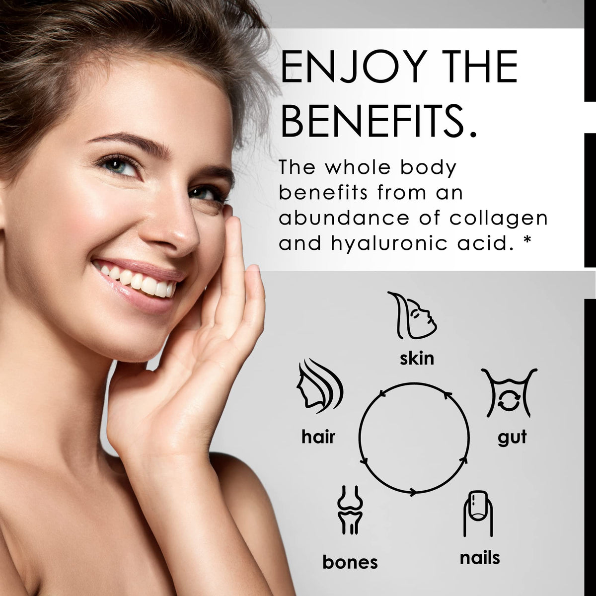 E´LAVONNE E'LAVONNE Amino Collagen C with Hyaluronic Acid Powder - 60 Servings - image 3