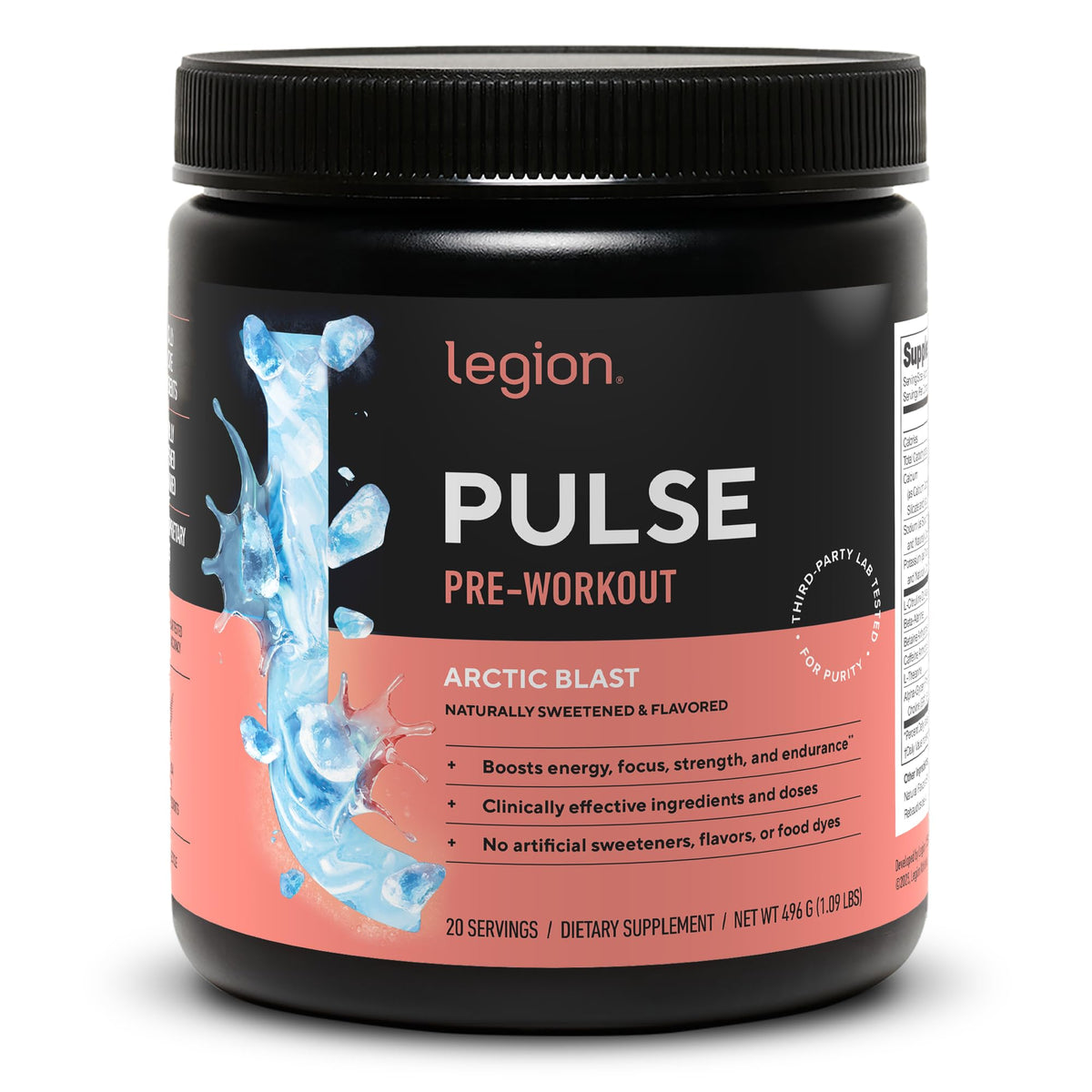 Legion av2024-LEGION-all Natural Nitric Oxide preworkout Drink