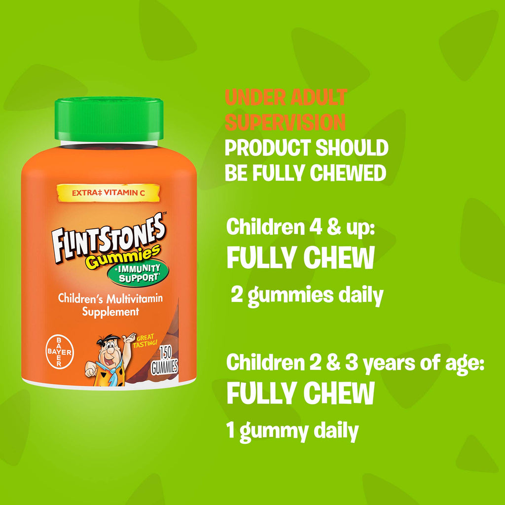 Flintstones Immunity Gummies Multivitamin - 150 Count - image 7