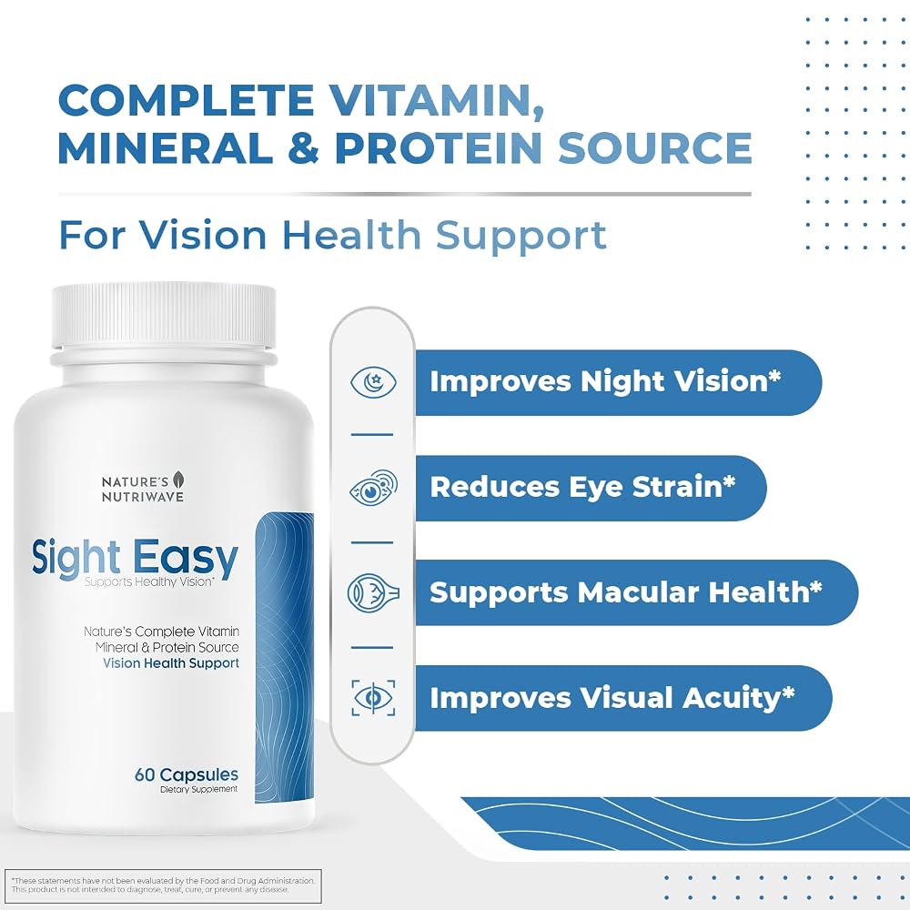 Nature's NutriWave Sight Easy Lutein & Zeaxanthin Eye Support - 360 Capsules - image 2