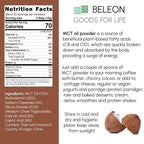 Beleon Goods For Life MCT Oil Powder - 8 oz - image 3