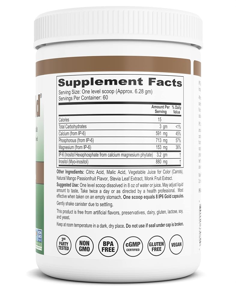 IP6 Gold Immune Support Mango Passionfruit Powder - 377 g - image 3