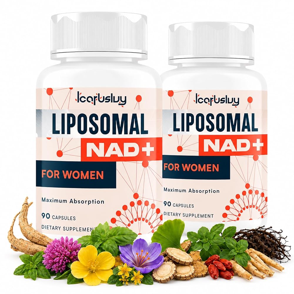 IcarusIvy NAD for Women, NMN Alternative, Female Liposomal NAD+