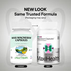 Maxi Health Magnesium Complex Oxide Glycinate Citrate - 180 Capsules - image 2