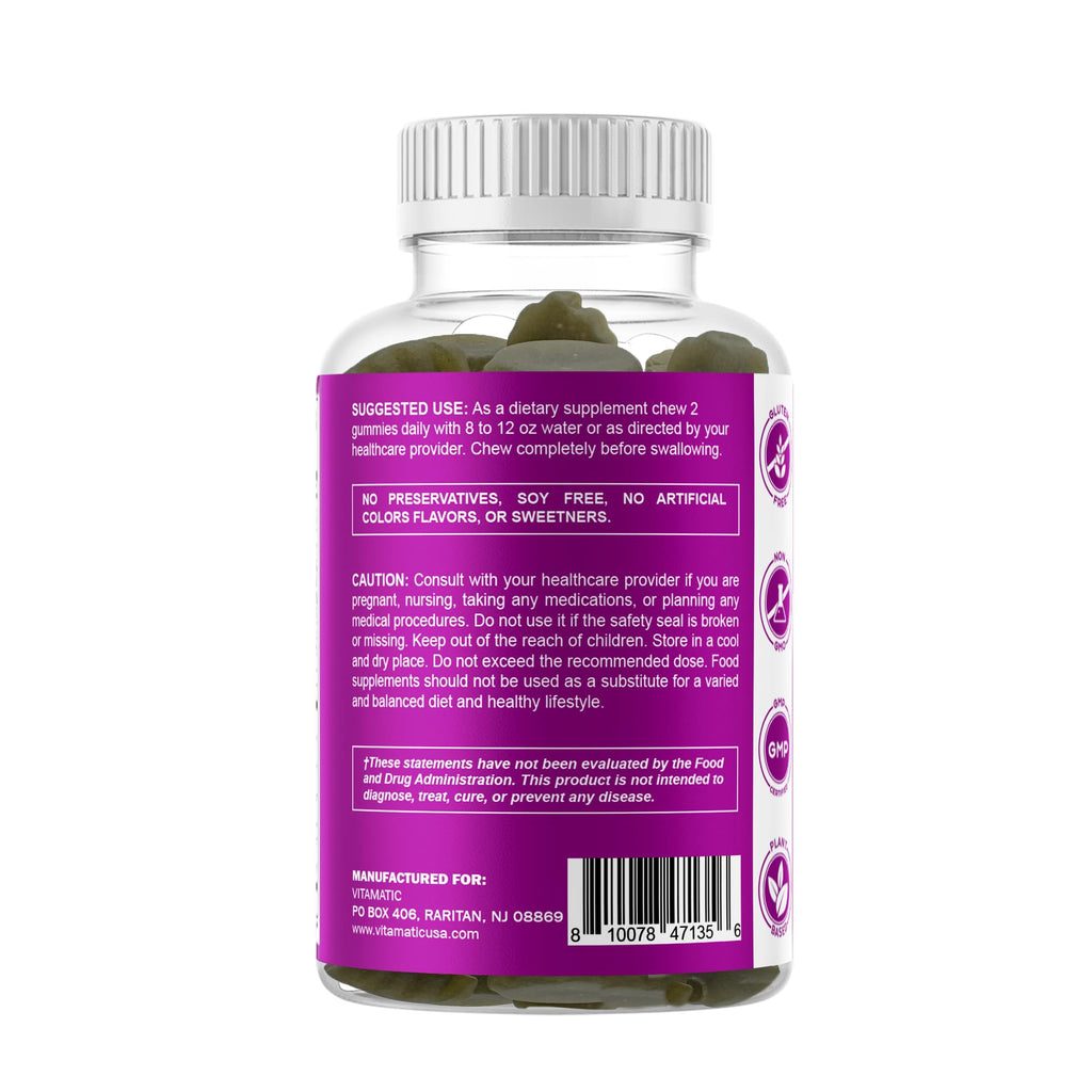 Vitamatic Thyroid Gummies with Iodine & Kelp - 60 Gummies - image 9