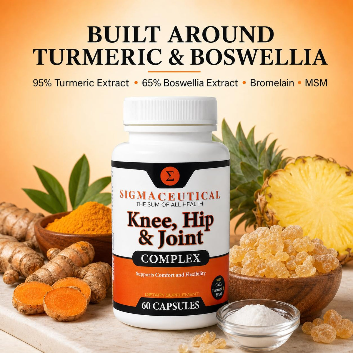 Sigmaceutical Turmeric Boswellia Joint Complex - 60 Capsules - image 5