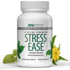 American Nutriceuticals Stress Ease Theanine Supplement - 60 Capsules