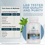 Nature's Lab L-Theanine 200 mg for Calm & Relaxation - 60 Capsules - image 3