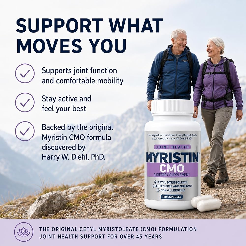 Myristin Cetyl Myristoleate (CMO) Capsules - 60 Capsules - image 3