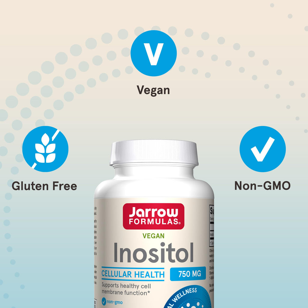 Jarrow Formulas Inositol 750 mg Liver Support - 100 Capsules - image 5