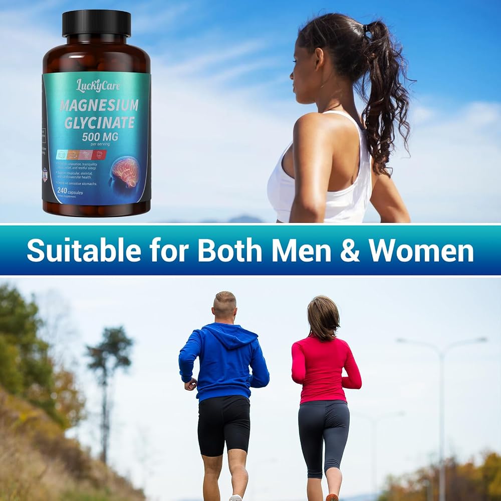 Luckycare Magnesium Glycinate 500mg