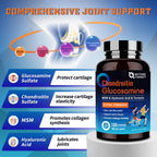 NATURE TARGET Glucosamine Chondroitin MSM Joint Support - 120 Capsules - image 2