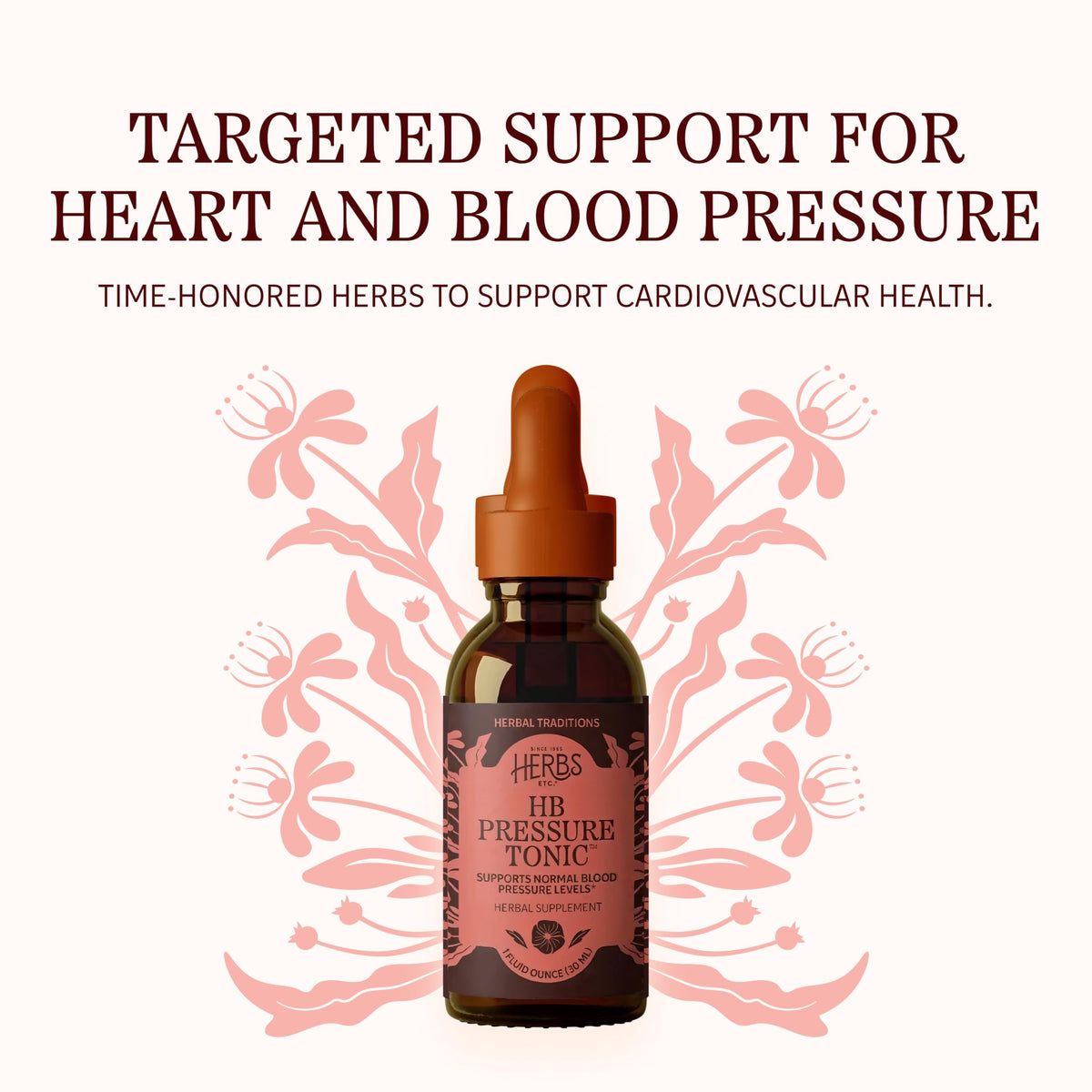 Herbs Etc. HB Pressure Tonic Classic Liquid Extract - 2 fl oz - image 3