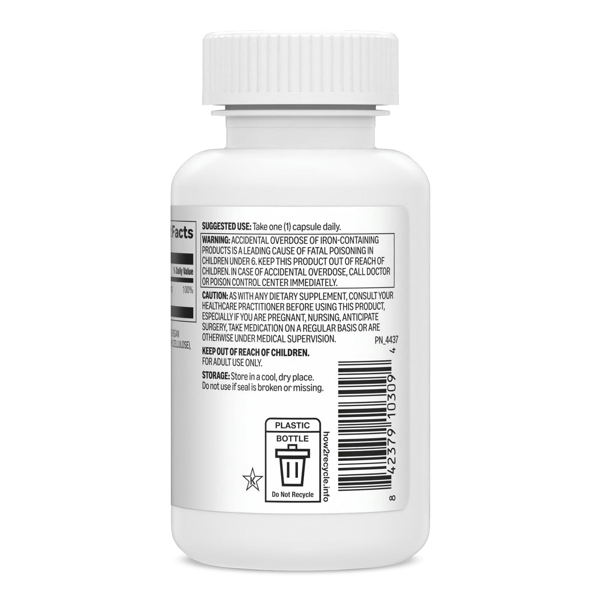Amazon Basics Iron 18mg for Energy Support - 195 Capsules - image 6