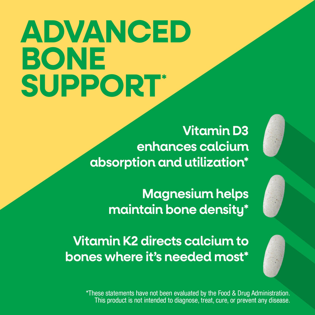 Nature's Way Alive! Calcium Bone Support - 120 Tablets - image 3