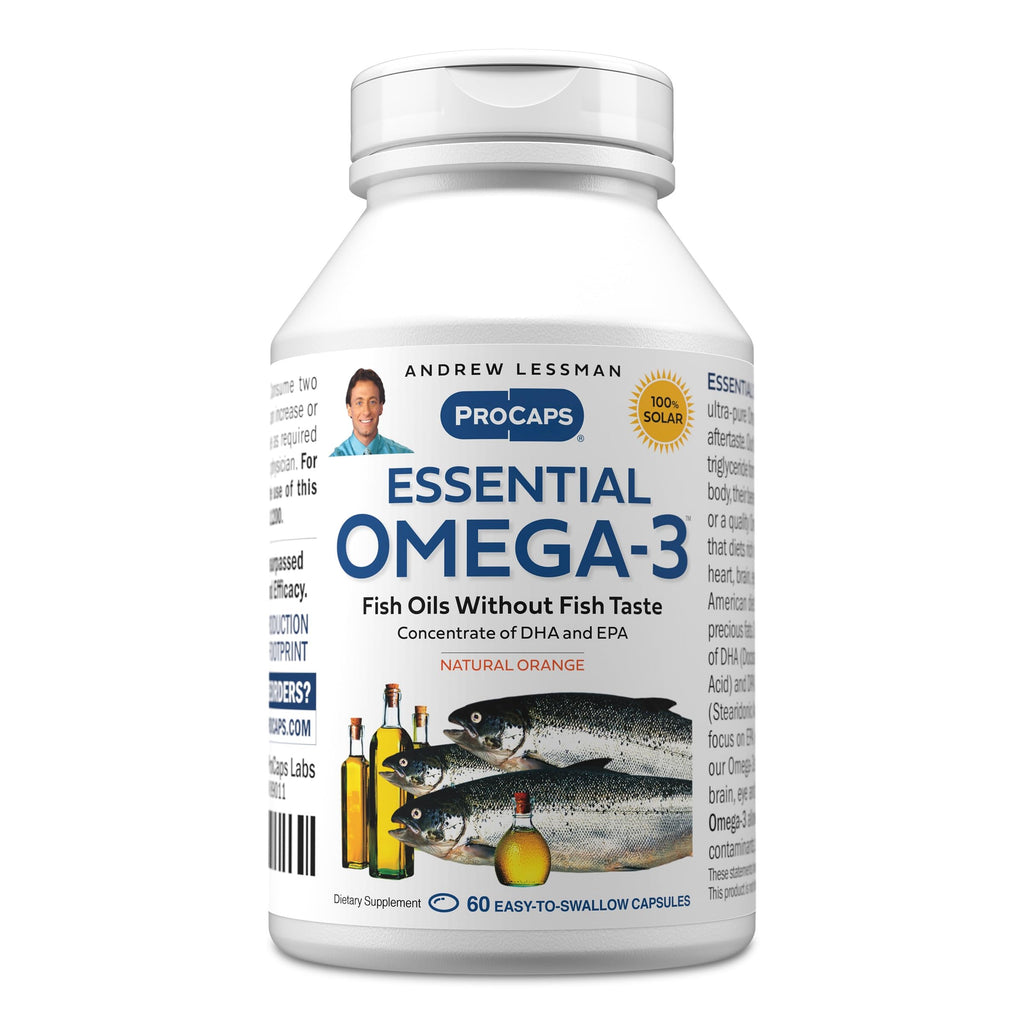 ANDREW LESSMAN Essential Omega-3 Orange - Softgels - Ultra-Pure