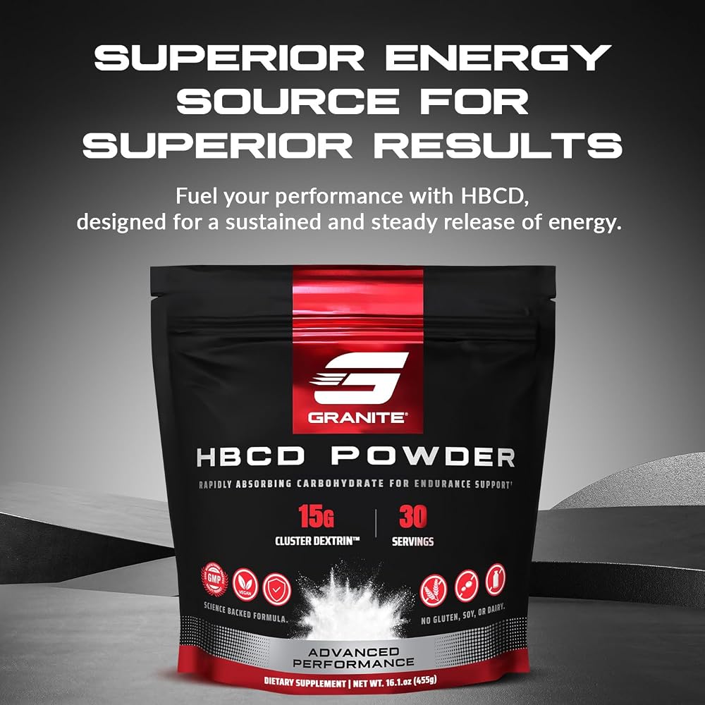 Granite Supplements HBCD Cluster Dextrin Carb Powder for Energy & Recovery - image 2