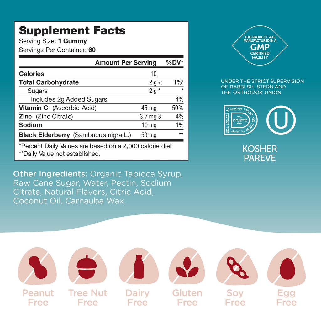 Zahler - Chapter One Immune Support Gummies with Vitamin C