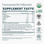 Ora Organic Vegan Protein Powder Unsweetened - 20 Servings - image 9