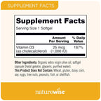 NatureWise Vitamin D3 1000 IU & B Complex - 360 Count - image 6