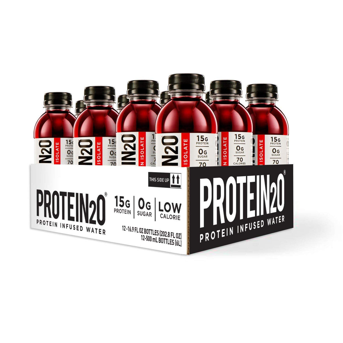 Protein2o Berry Splash Flavored Protein Water - 12 Pack - image 2