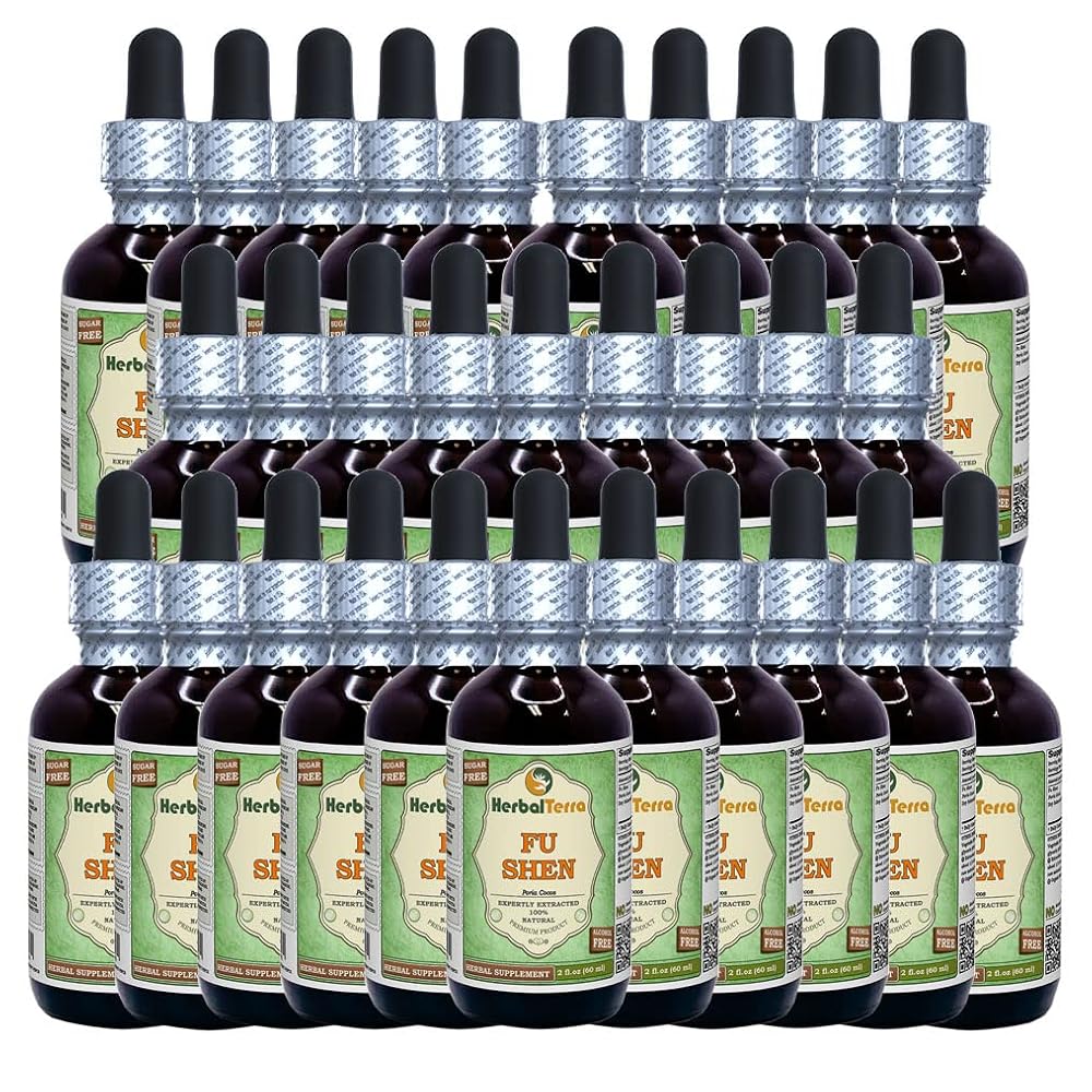 Herbal Terra LLC Fu Shen, Spirit Poria (Poria Cocos) Tincture, Dried