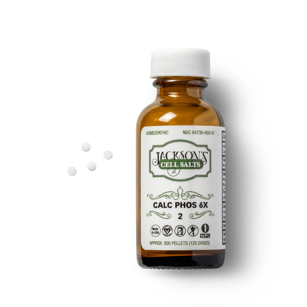 Jackson's #2 Calc Phos 6X Cell Salt - 500 Pellets - image 5