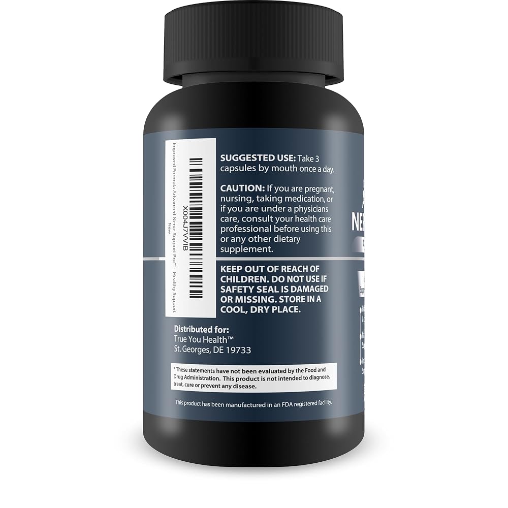True You Health Advanced Nerve Support Pro - 90 Capsules - image 3