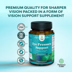 Natures Craft Eye Pressure Support with Bilberry Extract