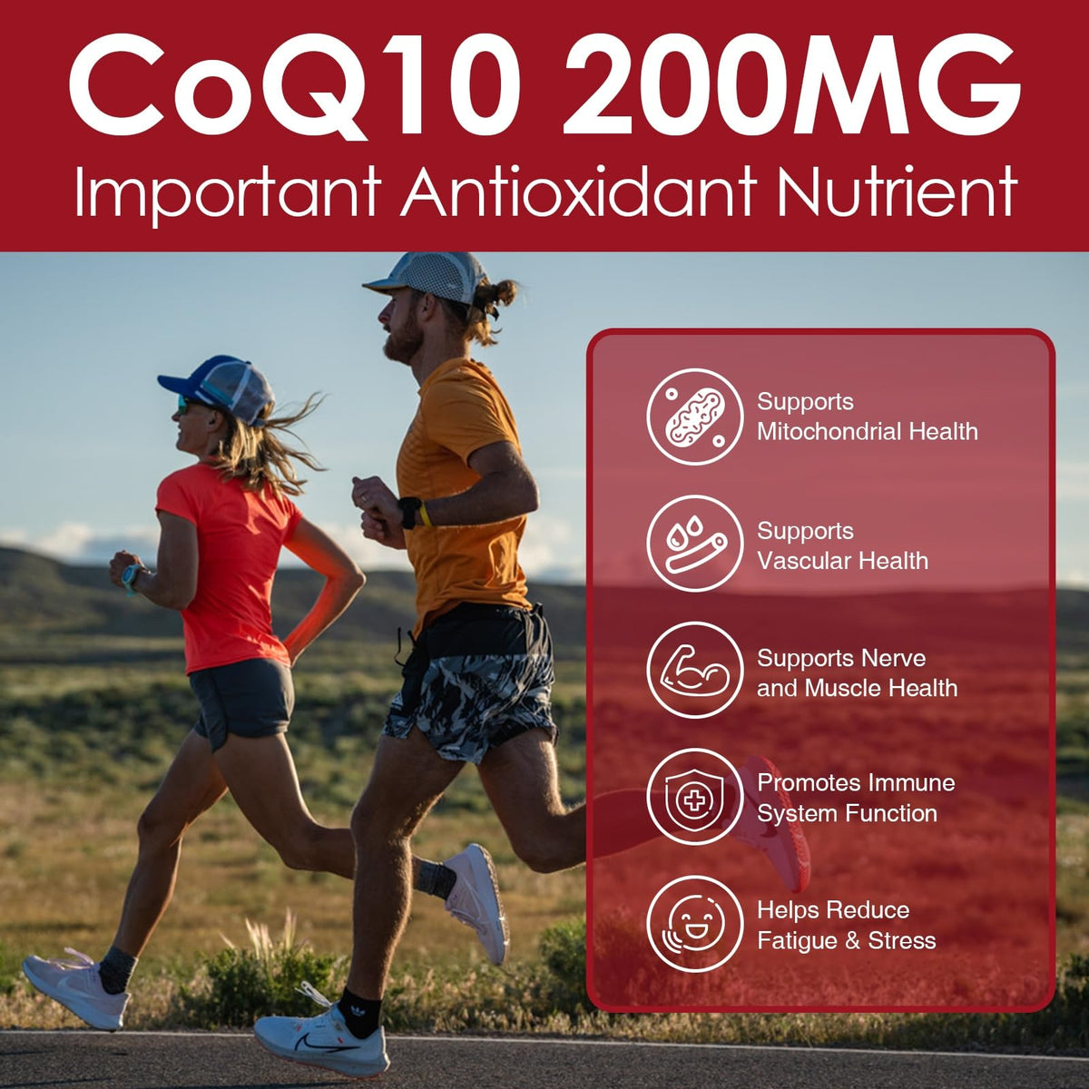 NATURE TARGET CoQ10 200mg Softgels with PQQ - 120 Softgels - image 4