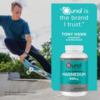 Qunol Magnesium 420mg Extra Strength - 180 Vegetarian Capsules - image 8