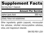 Source Naturals Alpha Lipoic Acid 300 mg - 30 Capsules - image 2