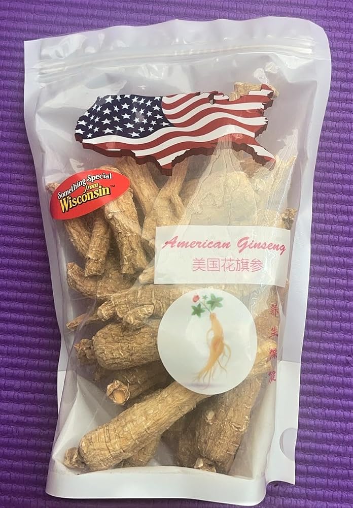 Xi Ge Ge American Ginseng Root from Wisconsin - 1 Pound